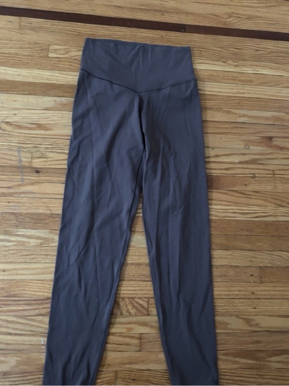 aerie High-Waist Full-Length Leggings in Charcoal
